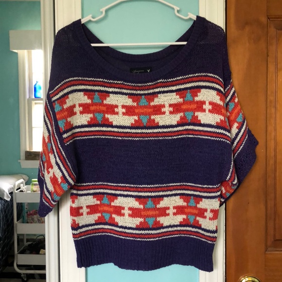 Colorful Aztec Sweater - Picture 2 of 4